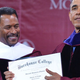 President Obama with Morehouse College President John Wilson during commencement 2013 (Mandel Ngan/AFP/Getty Images)